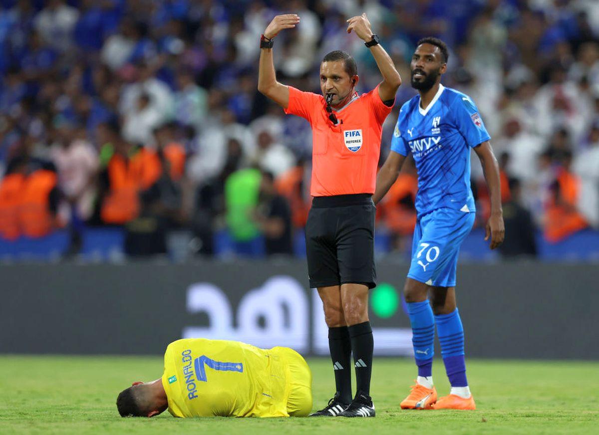 Accidentarea suferită de Cristiano Ronaldo în Al Hilal - Al Nassr