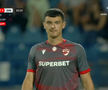 Abdallah și Politic s-au accidentat în Iași - Dinamo, foto: captură de ecran Prima Sport