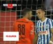 Autogolul lui Todoroski, foto: captură de ecran Prima Sport