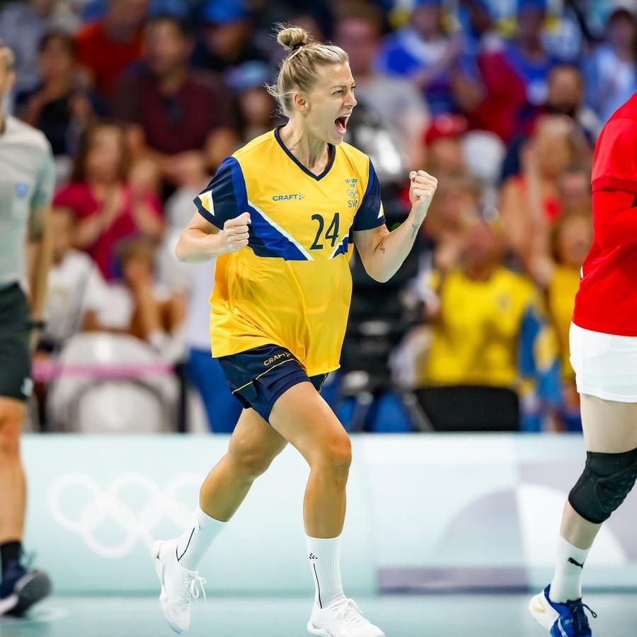 Nathalie Hagman a marcat cele mai multe goluri de la JO. Foto: Instagram Vedeta din Liga Florilor a semnat cu Gyor » Anunțul oficial al clubului despre cea mai bună marcatoare de la Jocurile Olimpice de la Paris