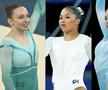 Ana-Maria Bărbosu, Jordan Chiles, Sabrina Voinea, foto: Facebook Federația Română de Gimnastică