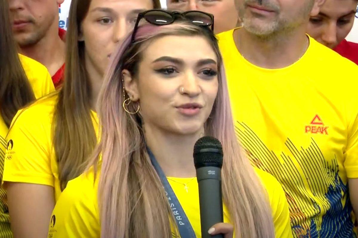 Mihaela Cambei, vicecampioana olimpică, și-a spus povestea la „Prietenii lui Ovidiu”: „Merg machiată inclusiv la antrenamente, iar asta m-a ajutat!” + Fotbalistul preferat: „Îmi place nebunia lui”