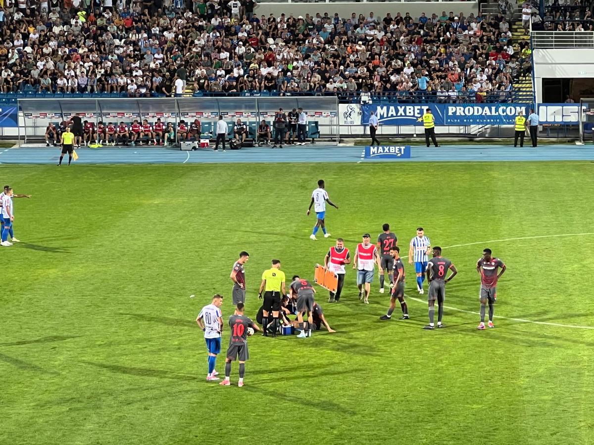 Mihai Bordeianu, autorul celui mai frumos gol din Poli Iași - Dinamo: „Ne-am bătut singuri, am făcut greșeli mari, goluri cadou”