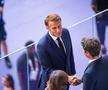 Emmanuel Macron, președintele Franței, a fost prezent la ceremonia de închidere a Jocurilor Olimpice / Foto: Imago