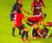 Bătaie pe teren între două fotbaliste/ foto: captură X