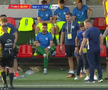Tony da Silva s-a accidentat în FC Bacău - Poli Iași. FOTO: captură Prima Sport