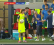 Tony da Silva s-a accidentat în FC Bacău - Poli Iași. FOTO: captură Prima Sport