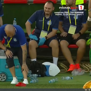 Tony da Silva s-a accidentat în FC Bacău - Poli Iași. FOTO: captură Prima Sport