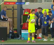 Tony da Silva s-a accidentat în FC Bacău - Poli Iași. FOTO: captură Prima Sport
