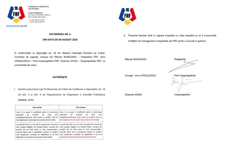 Deznodământ după o oră la Adunarea Generală: Rapid a dat-o la pace cu Gino Iorgulescu, deși venise cu artileria grea la LPF