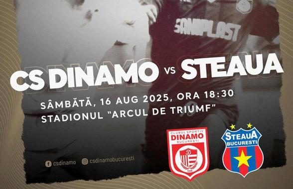 Fanii au luat foc! Cum promovează CS Dinamo meciul cu Steaua: „O glumă proastă”