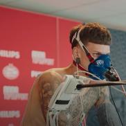 Dennis Man a acordat primul interviu după prezentarea oficială la PSV Eindhoven / Foto: PSV Play