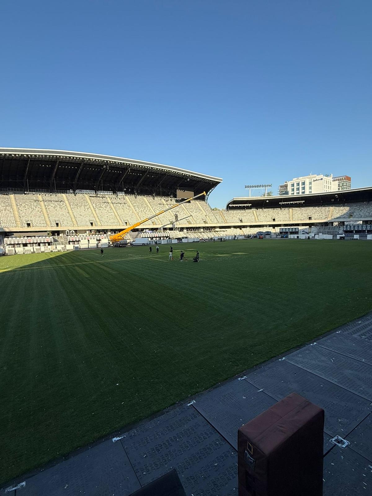 Cum arată gazonul de pe Cluj Arena, după Untold X