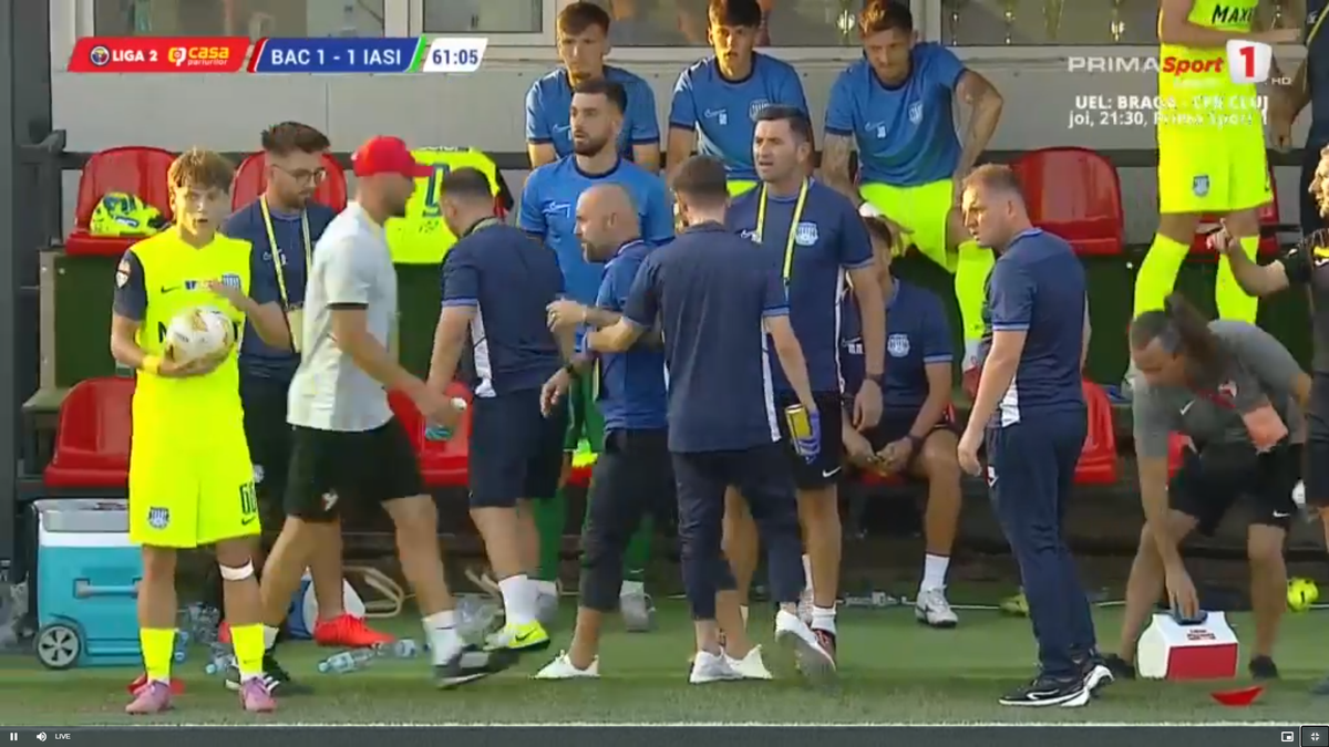 Tony da Silva s-a accidentat în FC Bacău - Poli Iași