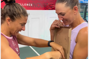 Italianca Sara Errani a gustat pentru prima dată pizza cu ananas » Reacția face toți banii