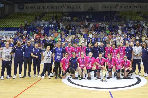 Dunărea Brăila vrea în topul handbalului românesc/ Foto: Facebook @HC Dunărea Brăila