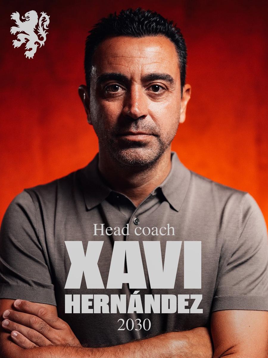 Xavi, noul selecționer al naționalei Olandei Here we go: Xavi Hernandez e noul selecționer al naționalei din Europa!