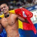 David Popovici, după al treilea aur consecutiv la Europene, în proba de 100m liber. foto: Imago
