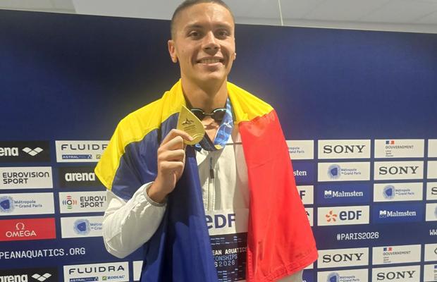 „S-a produs ceva extraordinar” » David Popovici, după ce și-a învins rivalul din Rusia în finala la 100m liber: „Am simțit că trebuie să-l întrec pe rus! Am făcut ce știu mai bine în ultima parte”