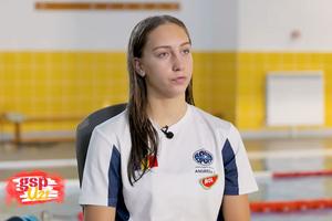 Noua speranță a înotului românesc » La 15 ani are 240 de medalii și îl privește pe David Popovici drept model: „M-a motivat să-mi urmez visul”