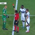 Portarul Nahuel Guzman a fost eliminat în minutul 90+1 al partidei din Leagues Cup, Tigres - Vancouver Whitecaps 1-1 (5-4 la loviturile de departajare) / Foto: X