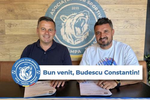 Constantin Budescu a semnat cu Kids Tâmpa Brașov / Sursă foto: Instagram Kids Tâmpa Brașov