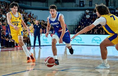 România, înfrângere drastică împotriva Franței în sferturile de finală ale Campionatului European U16