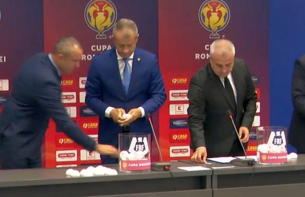 TRAGERE CUPA ROMÂNIEI // VIDEO Tabloul șaisprezecimilor Cupei » FCSB, norocoasă! CFR Cluj, adversar din Liga 1