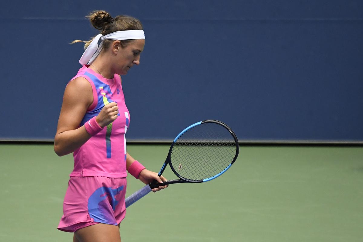 US OPEN 2020. FOTO Naomi Osaka a explicat gestul de la finalul meciului cu Azarenka: „Am vrut să văd și eu ce vedeau ei” + declarație superbă în memoria lui Kobe Bryant