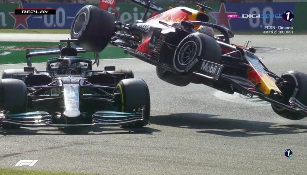 FORMULA 1. Accident major la Monza, între Max Verstappen și Lewis Hamilton! Daniel Ricciardo a profitat și a obținut prima victorie a sezonului