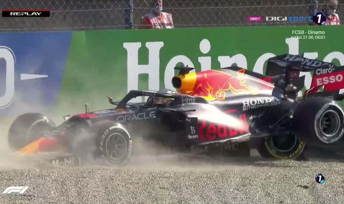 FORMULA 1. Accident major la Monza, între Max Verstappen și Lewis Hamilton! Daniel Ricciardo a profitat și a obținut prima victorie a sezonului