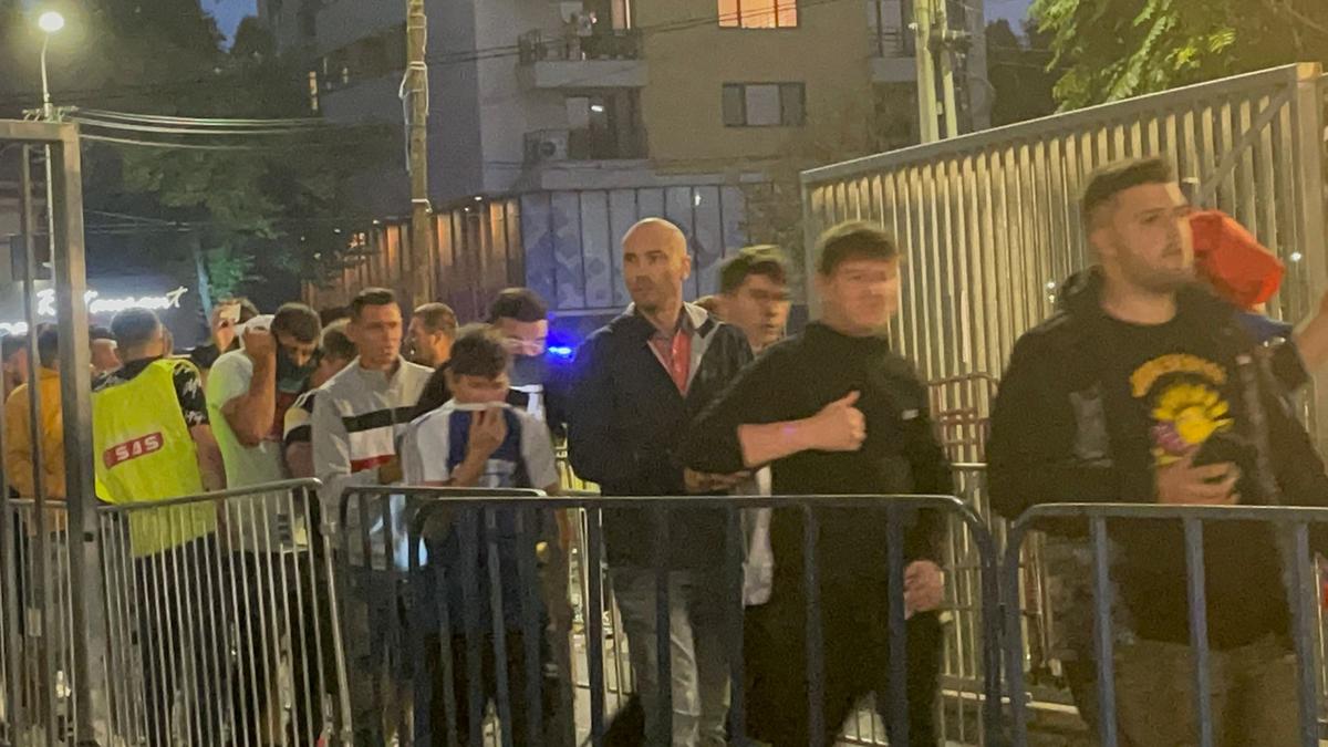 Intervenția Jandermeriei înainte de FCSB - Dinamo / FOTO: Vlad Nedelea