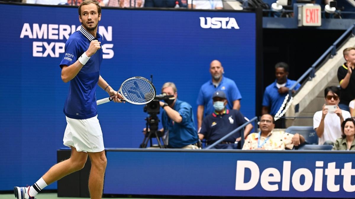 Novak Djokovic - Daniil Medvedev, finala US Open 2021 / FOTO: usopen.org