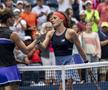 Halep și Gibbs, după meciul de la US Open 2019 / FOTO: Imago