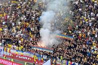 Ne paște suspendarea! Banner-ul care a „aruncat în aer” România - Kosovo! Oaspeții au decis să iasă de pe teren