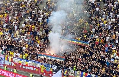 Ne paște suspendarea! Banner-ul care a „aruncat în aer” România - Kosovo! Oaspeții au decis să iasă de pe teren