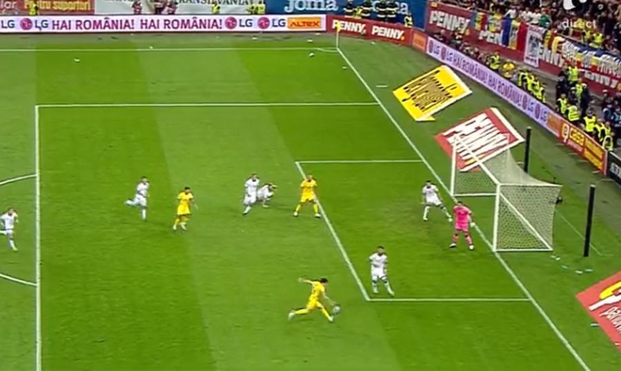 FOTO: Captură TV @Antena 1 România - Kosovo 2-0 » Ce chin, ce jale, dar încă un pas spre calificare!