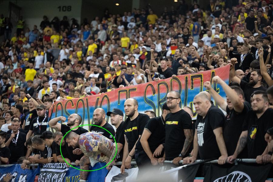 Andrei Perda / FOTO: Raed Krishan România - Kosovo 2-0 » Ce chin, ce jale, dar încă un pas spre calificare!