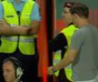 Luc Holtz a plecat la vestiare în meciul cu Portugalia