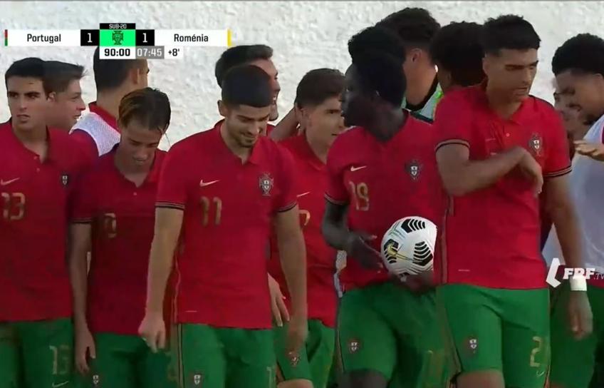 România U20 a fost învinsă de Portugalia U20, scor 1-2, în turneul turneul amical U20 Elite League.