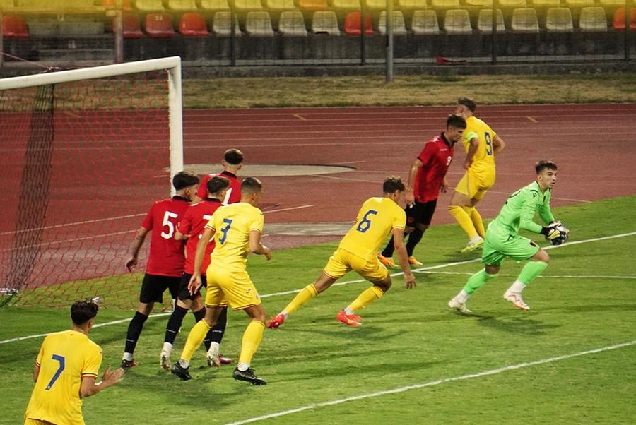 România U21 a debutat cu o înfrângere greu de digerat în campania de calificare pentru EURO 2025 „Curentați” în Albania! Start groaznic de campanie pentru selecționata lui Pancu! România U21 a condus cu 2-0, dar a pierdut incredibil!