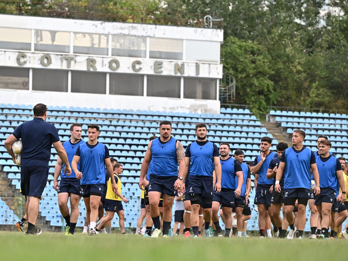 Au intrat în „Parcul cu Platani” » Imagini de la antrenamentul susținut miercuri pe stadionul Cotroceni