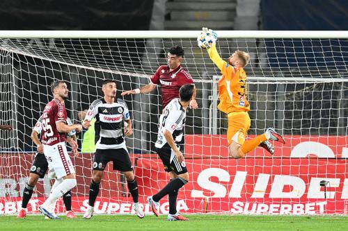 Alexandru Pașcanu în U Cluj - Rapid/ foto: imago