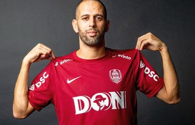 Slimani are un obiectiv personal la CFR Cluj: „Am învățat de la Mahrez și Fabregas”