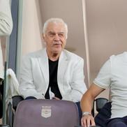 Anghel Iordănescu, Jerry Gane la Rapid - FC Voluntari, imagini înainte de meci, foto: Andrei Furnigă (GSP)