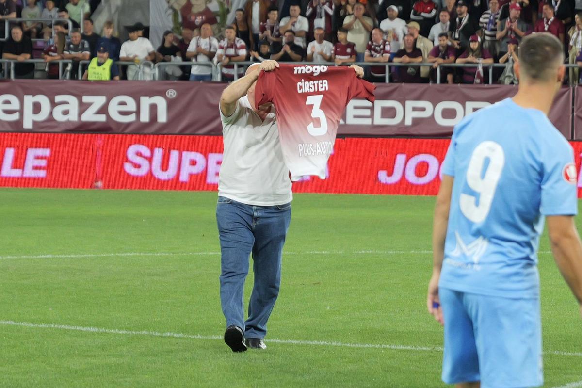 Rapid - Voluntari, faze din timpul meciului