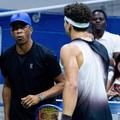 Ben Shelton și tatăl și antrenorul spu, Bryan, la US Open 2026 Foto: Imago Images