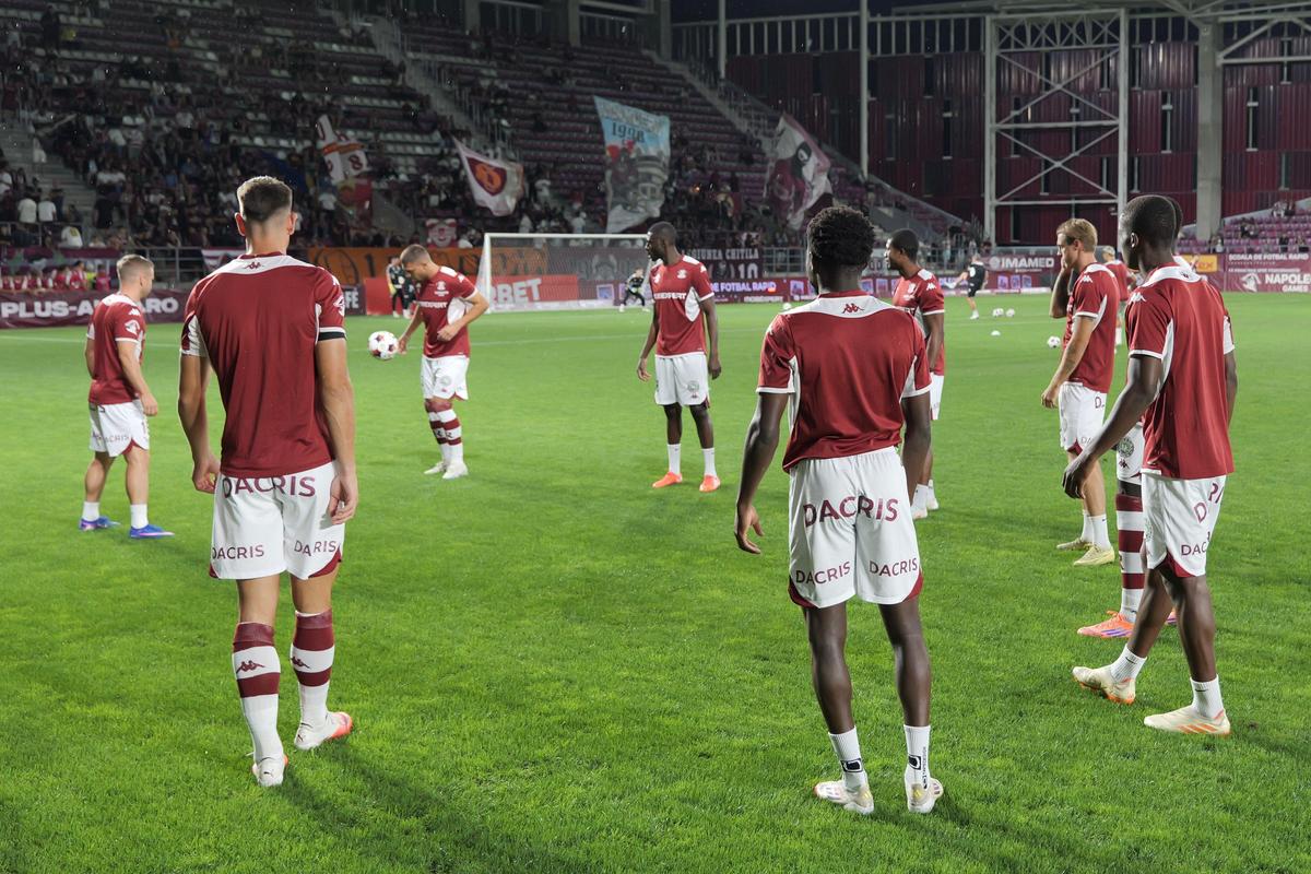 Rapid - FC Voluntari, imagini înainte de meci