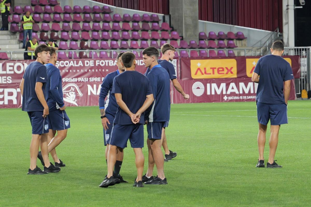 Rapid - FC Voluntari, imagini înainte de meci