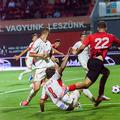 Cadru de joc din Csikszereda - Dinamo / foto: FK Csíkszereda